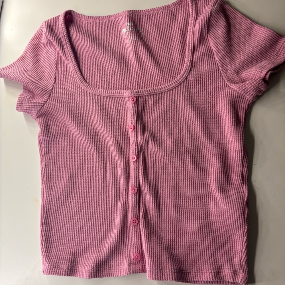 Light pink hollister shirt